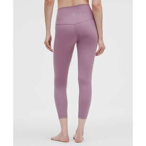 NWT‎ Lululemon Align High-Rise Pant 25" Lavender Lux Size 4